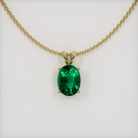 Emerald Pendant 1.84 Ct., 18K Yellow Gold Preview