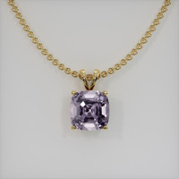 1.52 Ct. Gemstone Pendant, 18K Yellow Gold 1