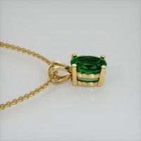 0.72 Ct. Gemstone Pendant, 18K Yellow Gold 3