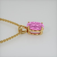 2.16 Ct. Gemstone Pendant, 18K Yellow Gold 3