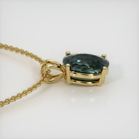 2.32 Ct. Gemstone Pendant, 18K Yellow Gold 3