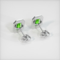 <span>0.99</span>&nbsp;<span class="tooltip-light">Ct.Tw.<span class="tooltiptext">Total Carat Weight</span></span> Gemstone Earrings, 14K White Gold 4