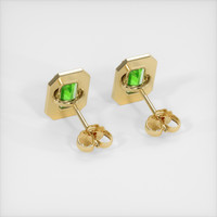 <span>0.99</span>&nbsp;<span class="tooltip-light">Ct.Tw.<span class="tooltiptext">Total Carat Weight</span></span> Gemstone Earrings, 14K Yellow Gold 4