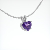 1.00 Ct. Color Change Sapphire Pendant, Platinum 950 2