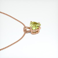 1.04 Ct. Gemstone Pendant, 14K Rose Gold 3