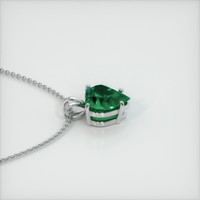 Emerald Pendant 2.11 Ct. 18K White Gold Preview