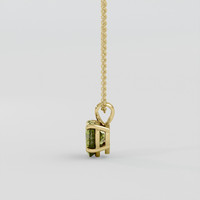 3.51 Ct. Alexandrite Pendant, 14K Yellow Gold 3