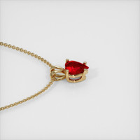 Ruby Pendant 0.80 Ct., 14K Yellow Gold Preview