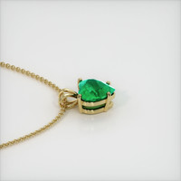 Emerald Pendant 3.67 Ct. 18K Yellow Gold Preview