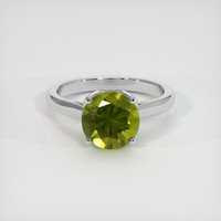 2.13 Ct. Gemstone Ring, Platinum 950 1