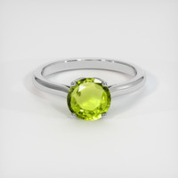 1.23 Ct. Gemstone Ring, Platinum 950 1