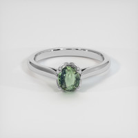 0.73 Ct. Gemstone Ring, Platinum 950 1