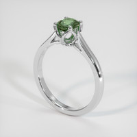 0.73 Ct. Gemstone Ring, Platinum 950 2