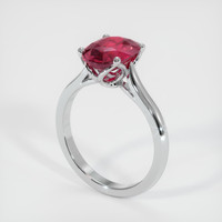 Ruby Ring 3.09 Ct. Platinum 950 Preview