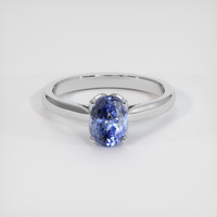 1.46 Ct. Sapphire Ring, Platinum 950 1