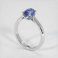 1.46 Ct. Sapphire Ring, Platinum 950 2