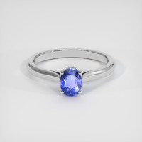 0.76 Ct. Color Change Sapphire Ring, Platinum 950 1
