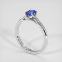 0.76 Ct. Color Change Sapphire Ring, Platinum 950 2