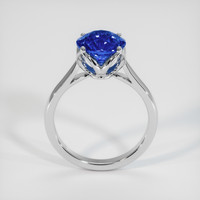 3.95 Ct. Blue Sapphire Ring, Platinum 950 3