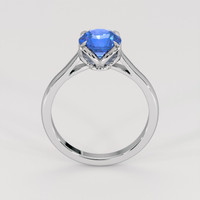 1.73 Ct. Blue Sapphire Ring, Platinum 950 3