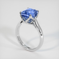 5.05 Ct. Blue Sapphire Ring, Platinum 950 2