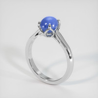 2.78 Ct. Sapphire Ring, Platinum 950 2