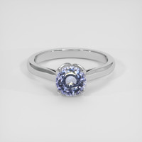 1.45 Ct. Violet Sapphire Ring, Platinum 950 1