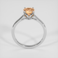 3.02 Ct. Padparadscha Sapphire Ring, Platinum 950 3