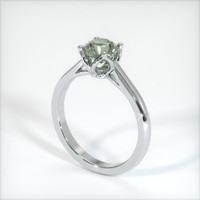 1.11 Ct. Sapphire Ring, Platinum 950 2