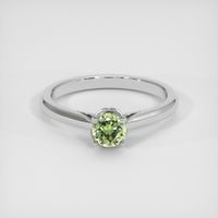 0.56 Ct. Sapphire Ring, Platinum 950 1