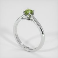 0.56 Ct. Sapphire Ring, Platinum 950 2