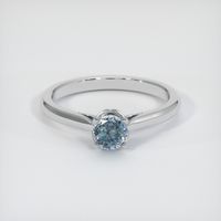 0.60 Ct. Sapphire Ring, Platinum 950 1