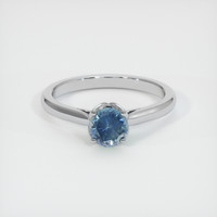 0.90 Ct. Sapphire Ring, Platinum 950 1