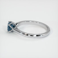 0.90 Ct. Sapphire Ring, Platinum 950 4