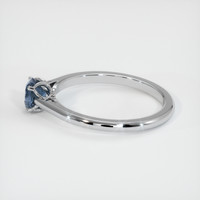 0.90 Ct. Sapphire Ring, Platinum 950 4