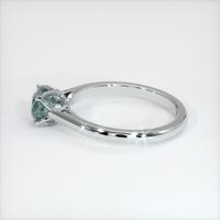 0.74 Ct. Sapphire Ring, Platinum 950 4