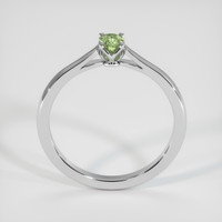 0.38 Ct. Green Sapphire Ring, Platinum 950 3