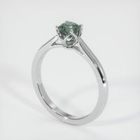 0.61 Ct. Sapphire Ring, Platinum 950 2