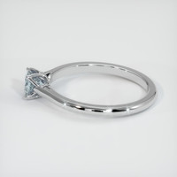 0.66 Ct. Sapphire Ring, Platinum 950 4