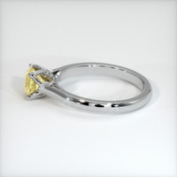 0.81 Ct. Yellow Sapphire Ring, Platinum 950 4