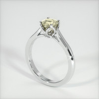 1.05 Ct. Yellow Sapphire Ring, Platinum 950 2