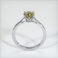 1.41 Ct. Yellow Sapphire Ring, Platinum 950 3