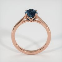 1.56 Ct. Sapphire Ring, 14K Rose Gold 3