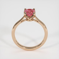 1.04 Ct. Pink Sapphire Ring, 14K Rose Gold 3