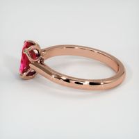 2.03 Ct. Ruby Ring, 14K Rose Gold 4