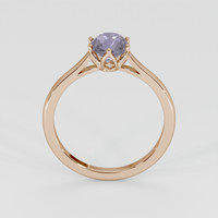 1.63 Ct. Purple Sapphire Ring, 14K Rose Gold 3