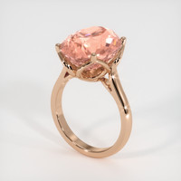 12.01 Ct. Sapphire Ring, 14K Rose Gold 2