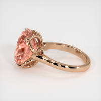 12.01 Ct. Sapphire Ring, 14K Rose Gold 4