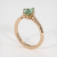 1.24 Ct. Sapphire Ring, 14K Rose Gold 2