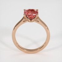 2.57 Ct. Sapphire Ring, 14K Rose Gold 3